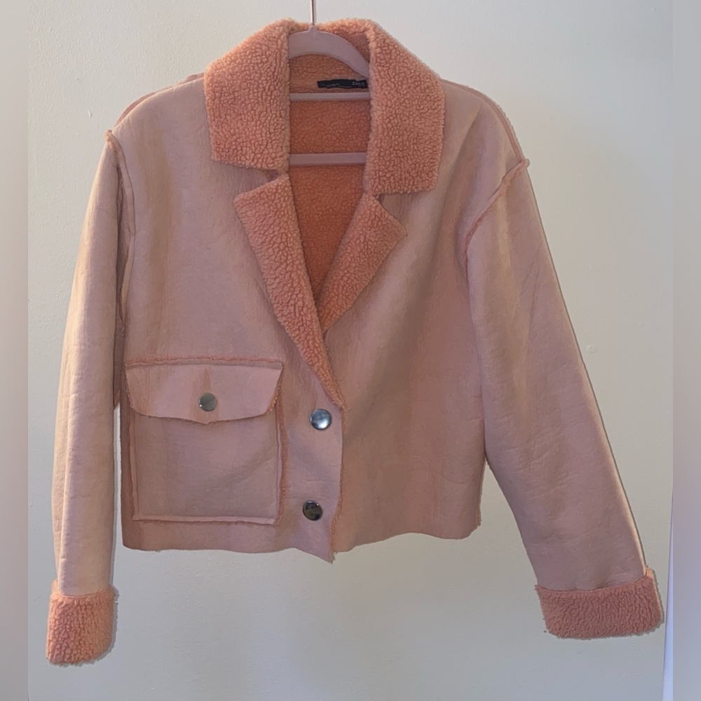 ZARA cute peachy jacket